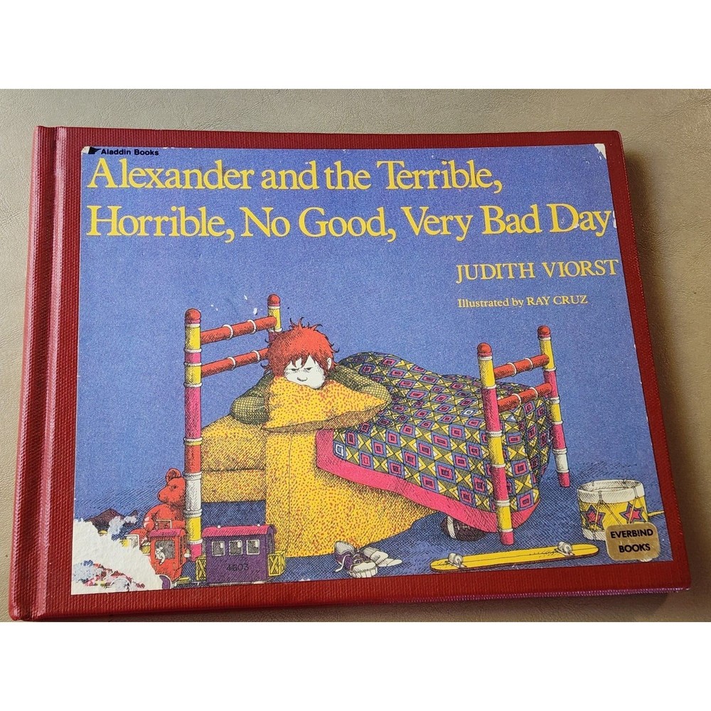Alexander and the Terrible, Horrible, No Good, Very Bad Day Childrens Book 1972